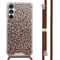 imoshion Coque Design avec cordon Samsung Galaxy A16 - Leopard Mood