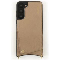 Dutchies Coque avec porte-cartes Samsung Galaxy S24 Ultra - Cordon de téléphone non inclus - Beige