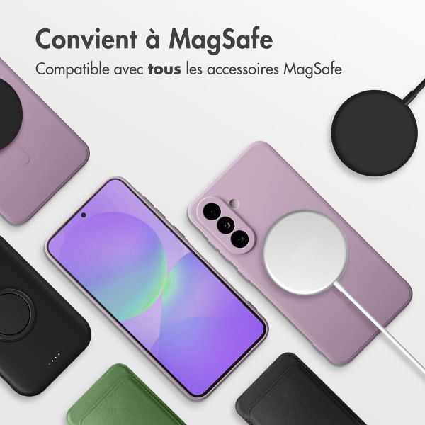 imoshion Coque Couleur avec MagSafe Samsung Galaxy A36 - Violet