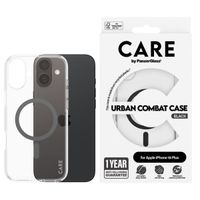 CARE by PanzerGlass Coque Urban Combat MagSafe Apple iPhone 16 Plus - Noir