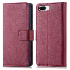 imoshion Étui de téléphone portefeuille Luxe iPhone 8 Plus / 7 Plus - Bordeaux