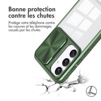 imoshion Coque arrière Camslider Samsung Galaxy S24 - Vert foncé