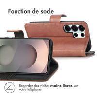 imoshion Étui de télephone portefeuille Samsung Galaxy S26 Ultra - Marron