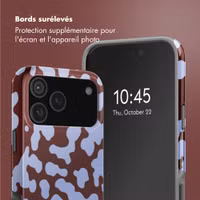 Selencia Coque arrière Vivid avec MagSafe Apple iPhone 17 Pro - Moo'd Lavender Glow