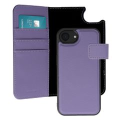 imoshion Étui portefeuille luxe 2-en-1 amovible Apple iPhone 17e / 16e - Violet