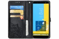 Etui de téléphone portefeuille Samsung Galaxy J6