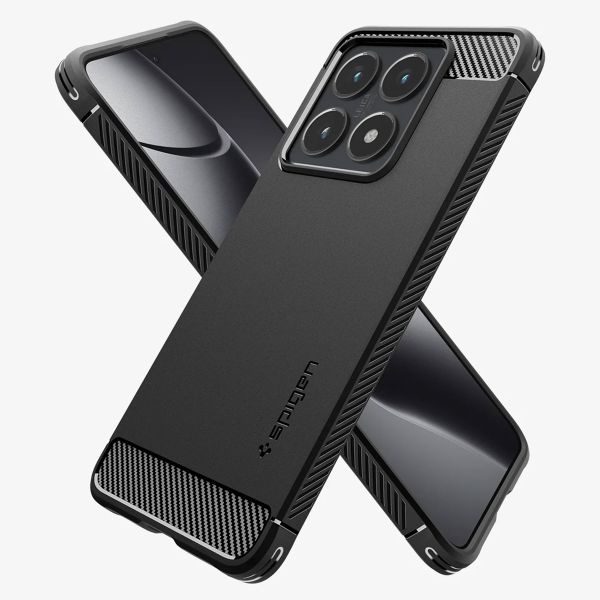 Spigen Coque Rugged Armor Xiaomi 14T Pro - Matte Black
