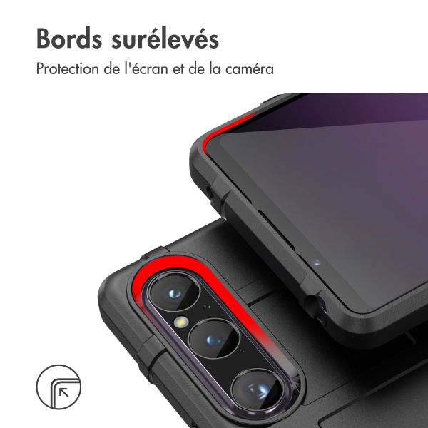 imoshion Coque Arrière Rugged Shield Sony Xperia 1 V - Noir