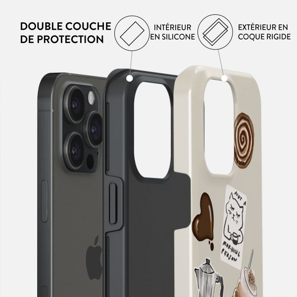 Burga Coque Tough MagSafe Apple iPhone 15 Pro - Oat Milk Please