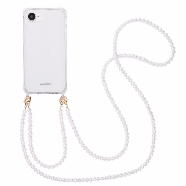 imoshion Coque avec cordons de téléphone Apple iPhone 16e - Perles