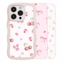 Holdit Pack d'impression Apple iPhone 14 Pro / 15 Pro / 16 Pro - Pink Breeze