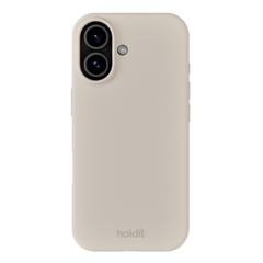 Holdit Coque Silicone Apple iPhone 17 - Light Beige