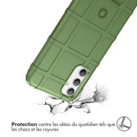 imoshion Coque Arrière Rugged Shield Samsung Galaxy A34 (5G) - Vert