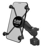 RAM Mounts X-Grip® avec Torque montage sur guidon Support de téléphone vélo/moto/scooter - Universel - Grand - Noir