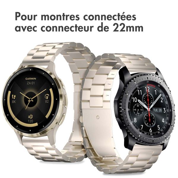 imoshion Bracelet en acier  - Connexion universelle 22 mm - Starlight