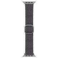 Uniq Bracelet tressé Aspen Apple Watch Series 1 t/m 9 / SE (38/40/41 mm) | Series 10 / 11 (42 mm) - Granite Grey