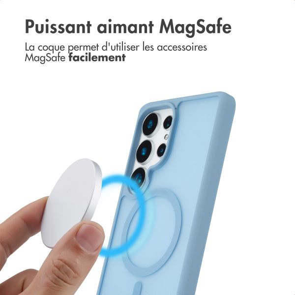 imoshion Coque Color Guard avec MagSafe Samsung Galaxy S25 Ultra - Bleu clair