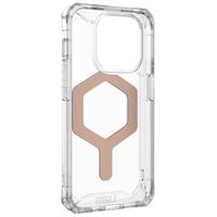 UAG Coque Plyo MagSafe iPhone 15 Pro - Ice / Rose Dorée