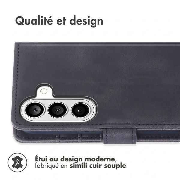 imoshion Etui de télephone portefeuille avec cordon Samsung Galaxy A27 (5G) - Noir