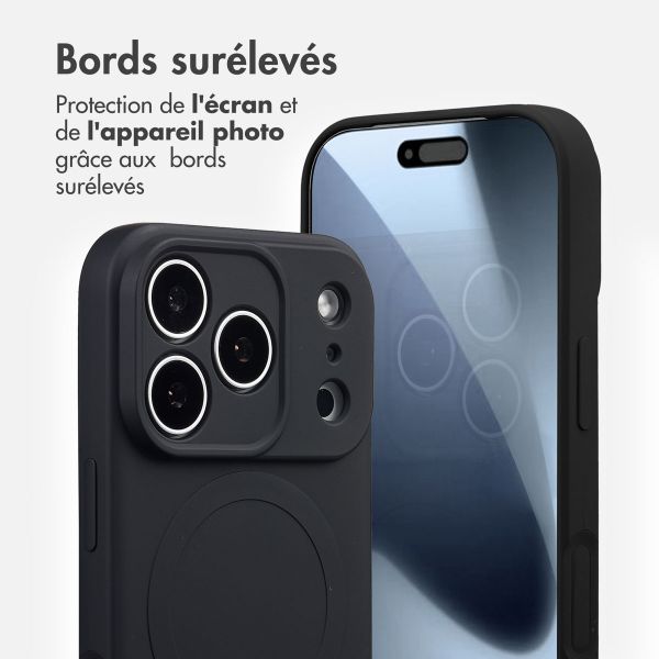 imoshion Coque Couleur avec MagSafe Apple iPhone 17 Pro - Noir