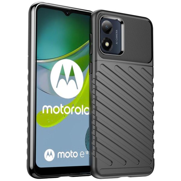 imoshion Coque arrière Thunder Motorola Moto E13 - Noir