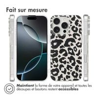 imoshion Coque Design Apple iPhone 16 Pro - Leopard Transparent