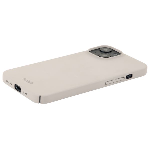 Holdit Coque Slim iPhone 15 - Light Beige