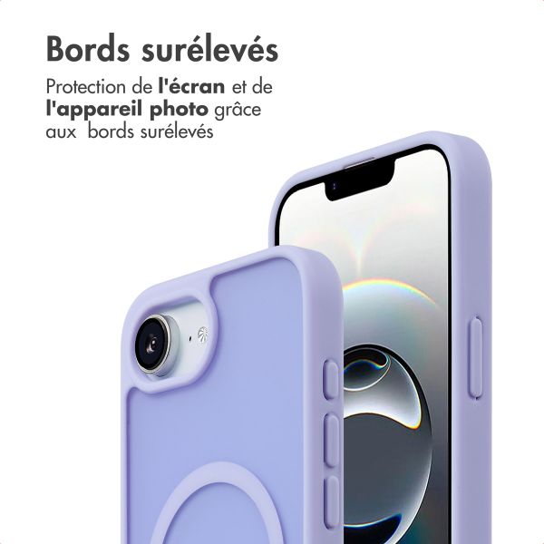 imoshion Coque Color Guard avec MagSafe Apple iPhone 16e - Lila / Lilac