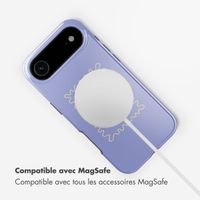 Selencia Coque arrière Vivid avec MagSafe Apple iPhone Air - More Amor