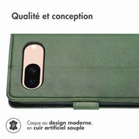 imoshion Étui de téléphone portefeuille Google Pixel 8a - Vert