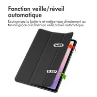 imoshion Coque tablette Trifold Samsung Galaxy Tab S11 - Noir