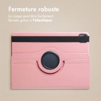 imoshion Coque tablette rotatif à 360° Apple iPad Air 11 pouces (2026) M4 / (2025) M3 / (2024) M2 / Air 5 (2022) / Air 4 (2020) / Pro 11 (2018/2020) - Rose