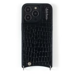 Dutchies Coque avec porte-cartes Apple iPhone 15 Pro Max - Crocodile Chic