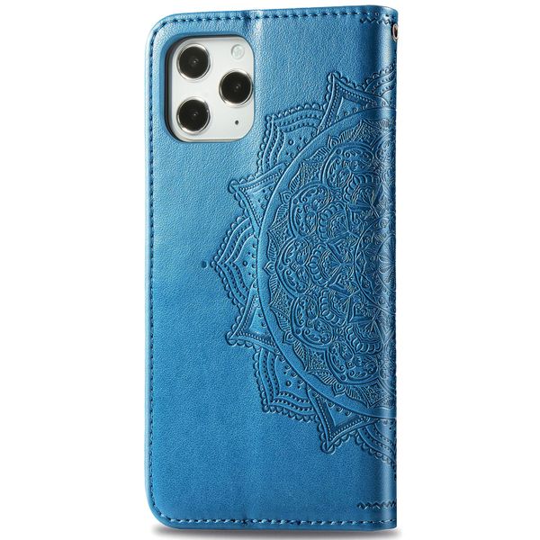 Etui de téléphone portefeuille Mandala iPhone 12 (Pro)