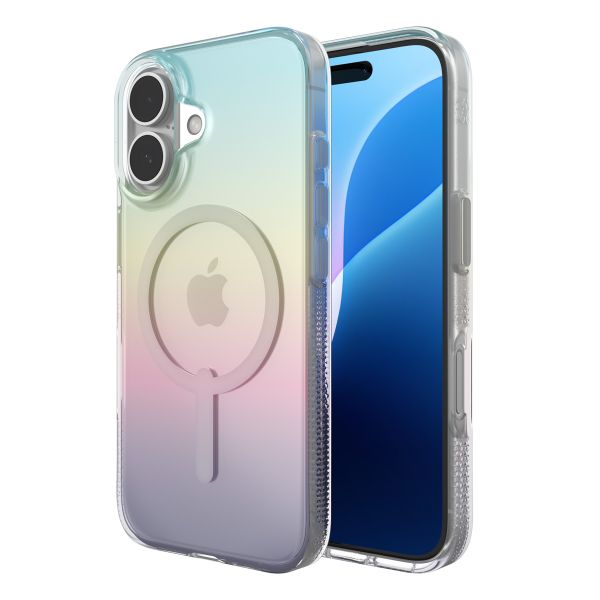 ZAGG Coque Milan Snap avec MagSafe iPhone 16 - Iridescent