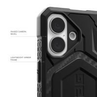 UAG Coque arrière Monarch Pro Apple iPhone 16 Plus - Carbon Fiber