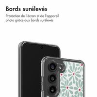 imoshion Coque Design Samsung Galaxy S23 - Bloom Love Sage Green