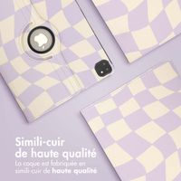 imoshion Coque tablette Design rotatif à 360° Apple iPad Pro 13 (2025) M5 / (2024) M4 - Dancing Cubes