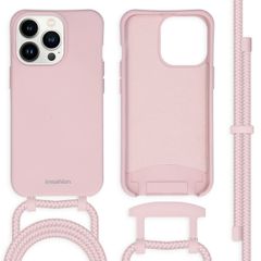 imoshion Coque de couleur avec cordon amovible iPhone 13 Pro - Rose