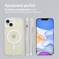 imoshion Coque Color Guard avec MagSafe iPhone 15 - Blanc