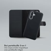 Selencia Étui portefeuille amovible Olyn avec MagSafe Samsung Galaxy A36 - Noir