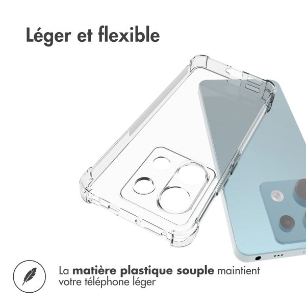 imoshion Shockproof Case Xiaomi Redmi Note 13 Pro (5G) / Poco X6 - Transparent