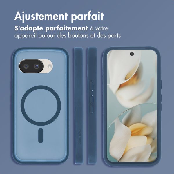 imoshion Coque Color Guard avec MagSafe Google Pixel 9A - Bleu foncé