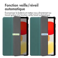 imoshion Coque tablette Trifold Xiaomi Redmi Pad SE - Vert foncé