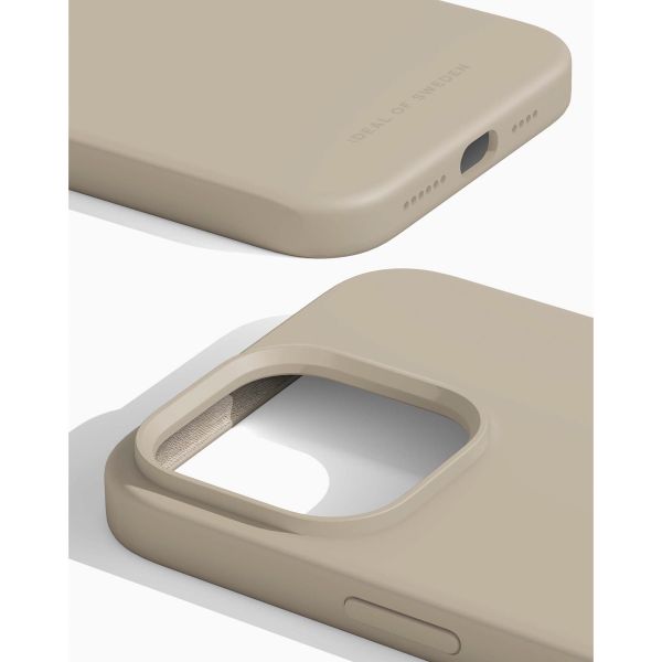 iDeal of Sweden Coque Silicone iPhone 14 Pro Max - Beige