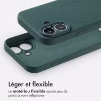 imoshion Coque Couleur avec MagSafe Apple iPhone 17 - Vert foncé