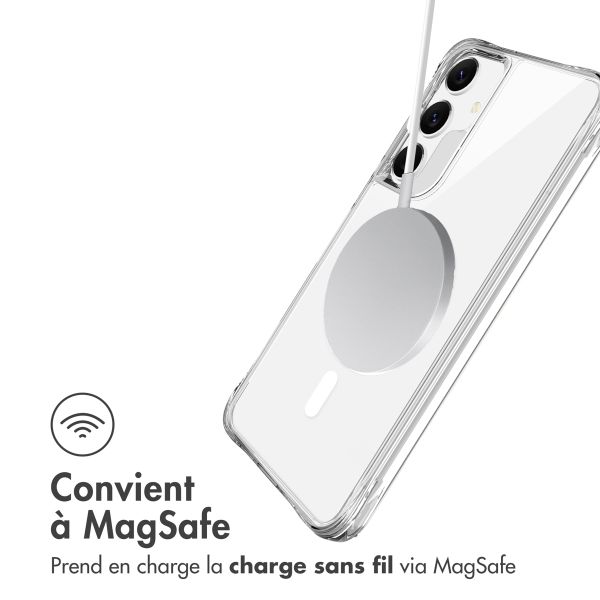 imoshion Coque Rugged Air MagSafe Samsung Galaxy S24 FE - Transparent