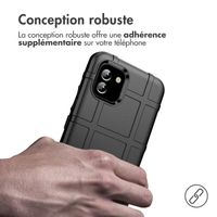 imoshion Coque Rugged Shield Samsung Galaxy A03 - Noir