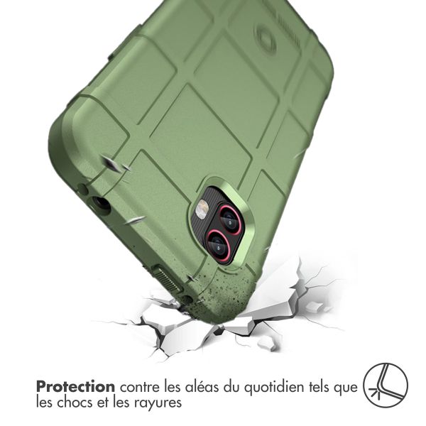 imoshion Coque Rugged Shield Samsung Galaxy Xcover 6 Pro - Vert foncé