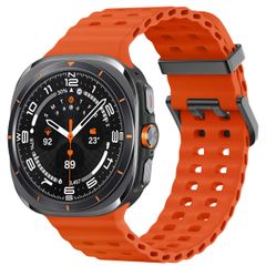 imoshion Bracelet Ocean Silicone Samsung Galaxy Watch Ultra (2024/2025) - Orange